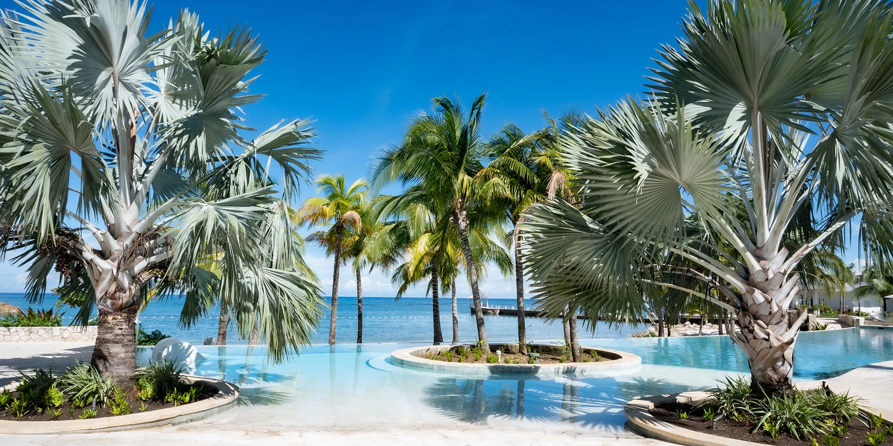The Beach Club terrace by the sea